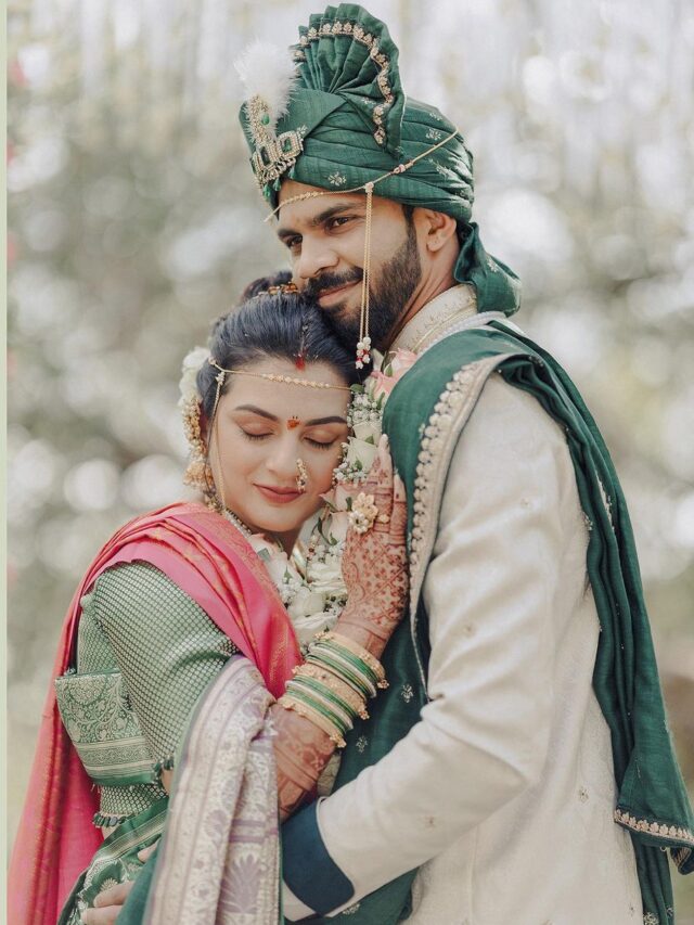CSK Dark Horse Ruturaj Gaikwad ties Knot with Female-Cricketer  Utkarsha Pawar