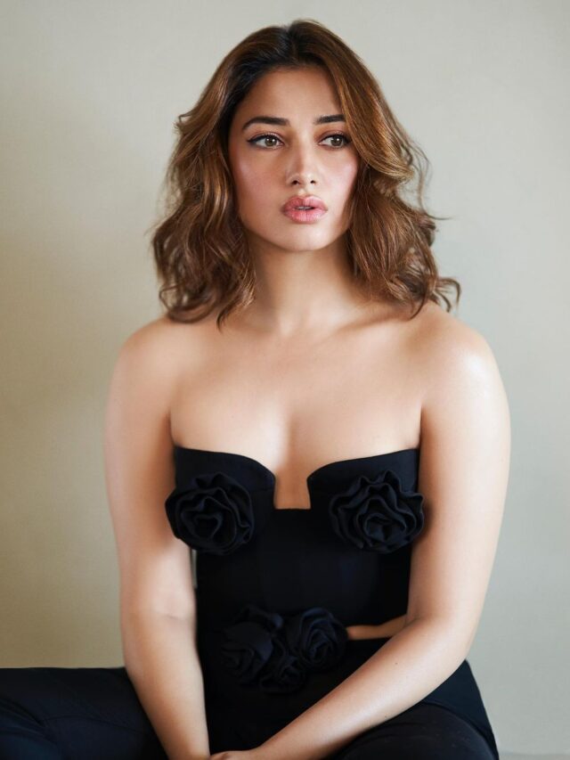 Bold Black Outfits of Lust Stories 2 Tamanna Bhatia